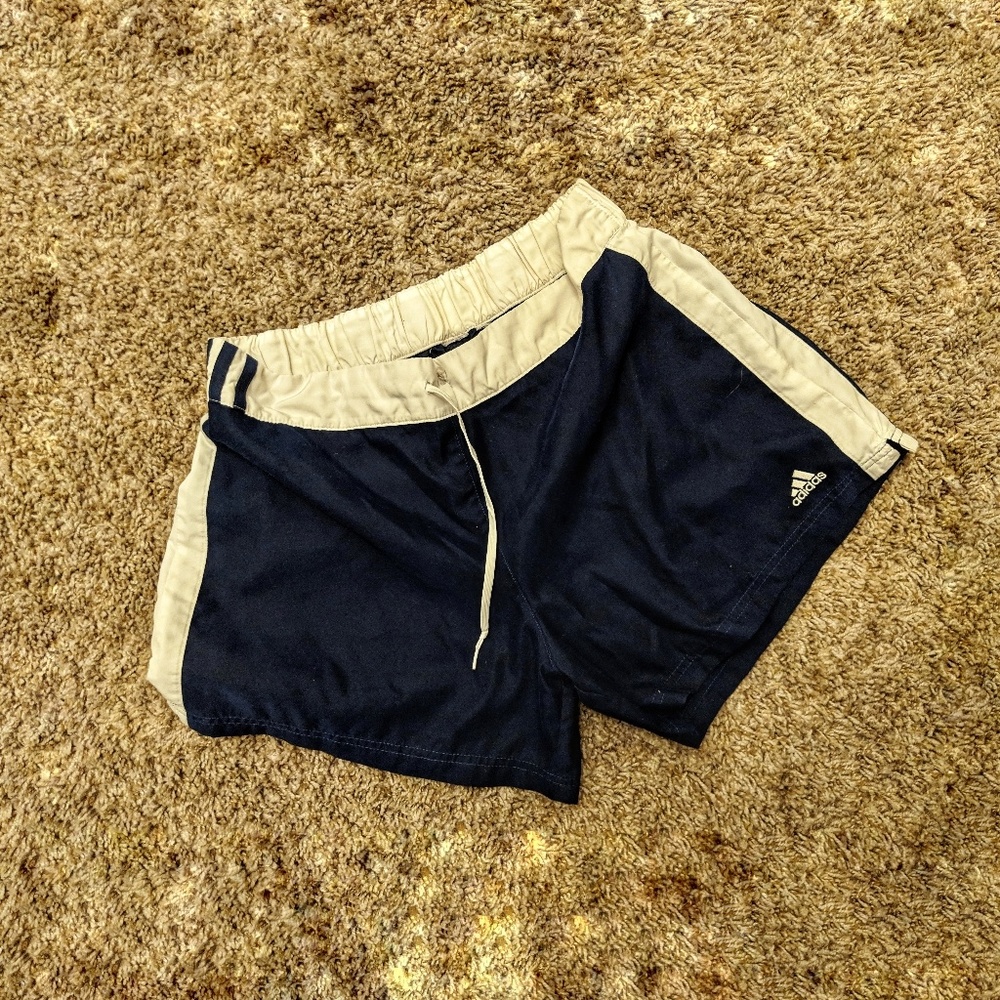 Adidas Navy Athletic Shorts